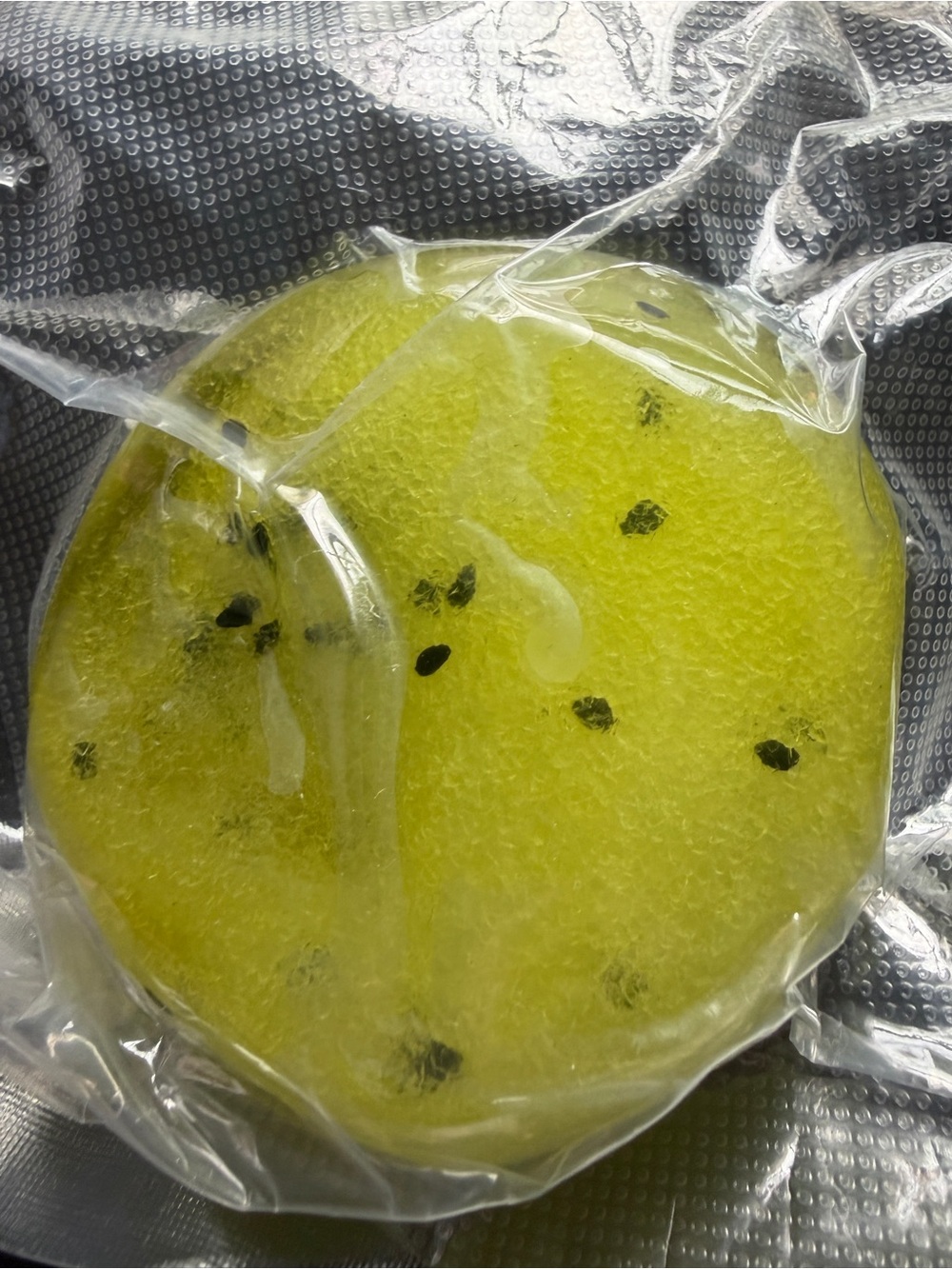 New Slush Squishy Toy Yellow Kiwi Slushie Crunchy Squeeze ASMR Fidget Tactile